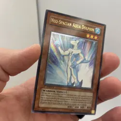 Yugioh! Neo-Spacian Aqua Dolphin POTD-EN003 Ultimate Rare 1st Edition VLP - Image 2