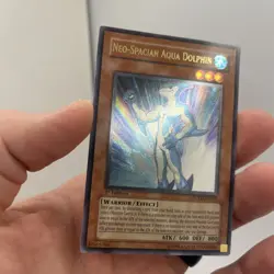 Yugioh! Neo-Spacian Aqua Dolphin POTD-EN003 Ultimate Rare 1st Edition VLP - Image 3