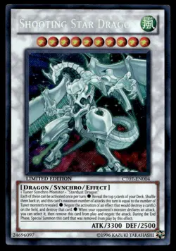 Yu-Gi-Oh TCG Collectors Tins #CT07-EN004 Shooting Star Dragon ScR Limited NM - Image 1