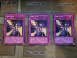 YUGIOH 3X TRAP STUN RGBT-EN071 COMMON 1ST/UNLIMITED ED NM/VLP - Image 1
