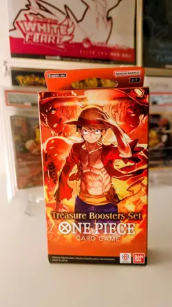 One Piece TCG Treasure Booster Set 4-Pack Box! Randomly Inserted From 0P01-0P05 - Image 1