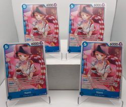 Nami Playset - OP11-054 x4 - Learn Together Reprint - One Piece TCG - English - Image 1