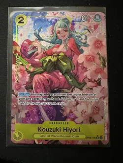 ONE PIECE - KOUZUKI HIYORI - ENGLISH ALT ART OP06-106 - THE BEST PRB-01 - Image 1