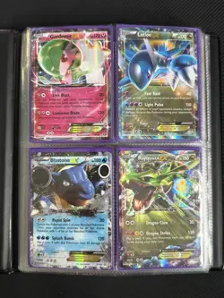 Pokemon EX GX BREAK Joblot Bundle 46 Cards + Binder - Image 1