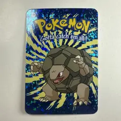 Golem #176 - Vintage Vending Machine Prism Sticker 2000 - Pokemon Card - Image 1