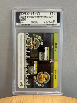 Pokemon Venusaur e-Card FireRed & LeafGreen #A013 Japanese PSA 10 Nintendo 2004 - Image 2