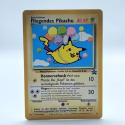 Pokemon TCG Karte - Fliegendes Pikachu Black Star Promo Deutsch WP25 - Image 1