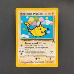 Pokemon TCG Karte - Fliegendes Pikachu Black Star Promo Deutsch WP25 - Image 2