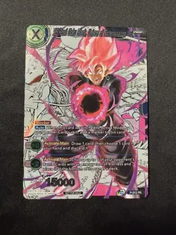 Dragon Ball Super SS Rose Goku Black Unison of Extermination Foil Card Game NM - Image 1