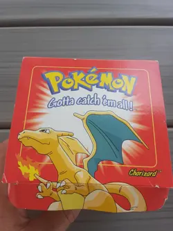 23K Gold Plated CHARIZARD Trading Card 1999 Burger King Pokemon Ball SEALED - Image 1