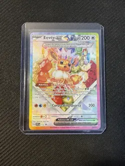 Prismatic Evolutions Eevee EX 174 Promo Card Super Premium Collection - Image 1