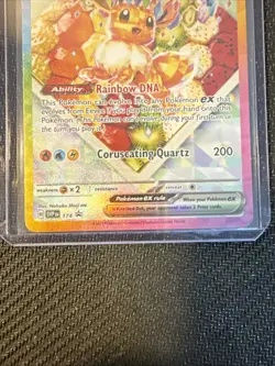 Prismatic Evolutions Eevee EX 174 Promo Card Super Premium Collection - Image 3