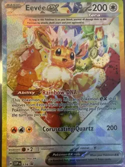 Prismatic Evolutions Eevee EX 174 Promo Card Super Premium Collection - Image 5