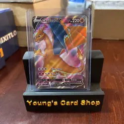 Pokemon Charizard V SWSH050 SWSH: Sword & Shield Promo Cards Holo NM - Image 1