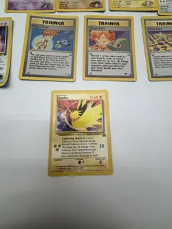 GYM HEROS Lot Of 16 Cards Vintage Pokemon WOTC TCG with Zapdos Promo Card! - Image 2