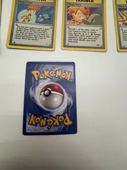 GYM HEROS Lot Of 16 Cards Vintage Pokemon WOTC TCG with Zapdos Promo Card! - Image 3
