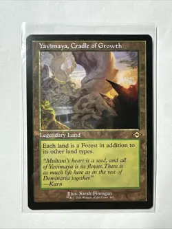 Yavimaya, Cradle of Growth Modern Horizons 2 Magic: The Gathering Card Retro - Image 1
