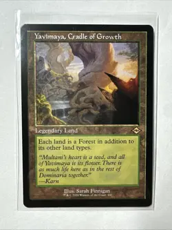 Yavimaya, Cradle of Growth Modern Horizons 2 Magic: The Gathering Card Retro - Image 2