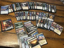 MTG Magic the Gathering Tarkir: Dragonstorm 122 Cards Common Uncommon Land - Image 1
