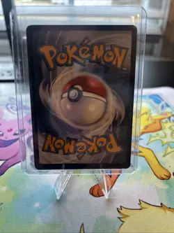 Pokemon TCG Meditite Stellar Crown 153/142 Illustration Rare Card NM Condition - Image 2