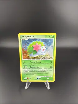 Pokemon Shaymin Holo Rare Card 14/127 Platinum Holofoil LP Condition - Image 1