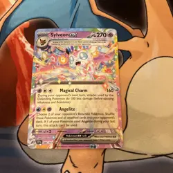 Pokemon TCG Sylveon EX 086/191 Surging Sparks English Card, NM/M Condition (K) - Image 1