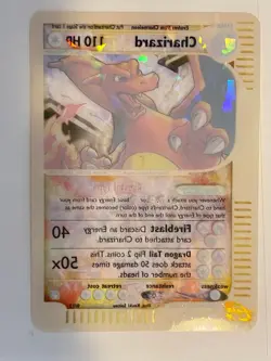 2003 Pokemon Charizard - (Box Topper) 9/12 Jumbo Card Holo NEVER PLAYED - Image 2