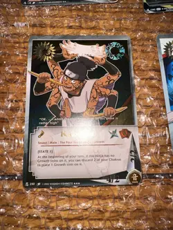 NARUTO CCG FOIL HOLO Super Rare Card Lot 34 TCG Sound Four Tcg Vintage 2002 - Image 2