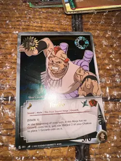 NARUTO CCG FOIL HOLO Super Rare Card Lot 34 TCG Sound Four Tcg Vintage 2002 - Image 3
