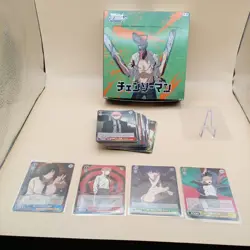 Chainsaw Man Weiss Schwarz card bundle of 50 Inc 4 holos lot 4 FREE POSTAGE - Image 1
