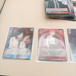 Chainsaw Man Weiss Schwarz card bundle of 50 Inc 4 holos lot 4 FREE POSTAGE - Image 2