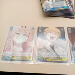 Chainsaw Man Weiss Schwarz card bundle of 50 Inc 4 holos lot 5 FREE POSTAGE - Image 2