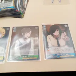 Chainsaw Man Weiss Schwarz card bundle of 50 Inc 4 holos lot 5 FREE POSTAGE - Image 3