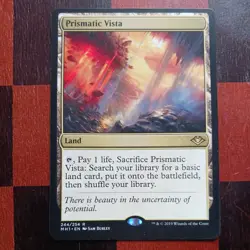 Mtg Prismatic Vista NM/M Modern Horizons Fetch Land Magic Card - Image 2