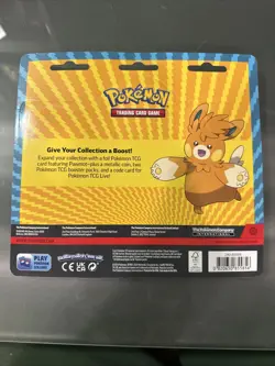 Pokemon TCG: Pawmot Holographic Card with 2 Booster Packs & Coin Factory Sealed 820650808982 - Image 2