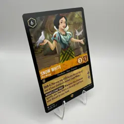 Disney Lorcana Snow White 25/204 Legendary Well Wisher Non-Foil TCG Card - Image 2