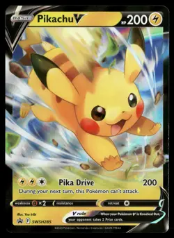 Pikachu V - SWSH285 SWSH: Sword & Shield Promo Cards Pokemon TCG - Image 1