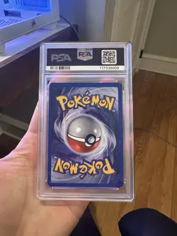 Pokemon Pop Series 5 Pikachu #12 Holo Card Inverted Back, PSA 6 Half Swirl - Image 2