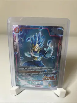 Vegeta Dokkan Battle Alternate Art SR Foil Dragon Ball Super ccg card game - Image 1