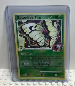 Butterfree FB 17/147 Supreme Victors Crosshatch Pokemon League Promo Card - Image 1