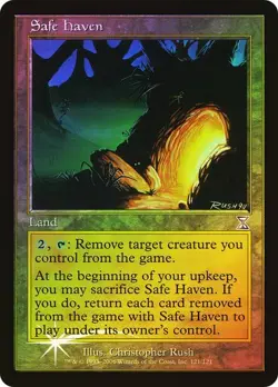 Time Spiral Timeshifted MTG Foil Safe Haven Magic - Image 1