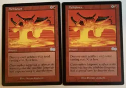 MTG Urza's Saga Meltdown x2 LP - READ Description - Image 1