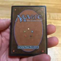 English - MTG Blood Moon - HP - Vintage The Dark (1994) - Image 2