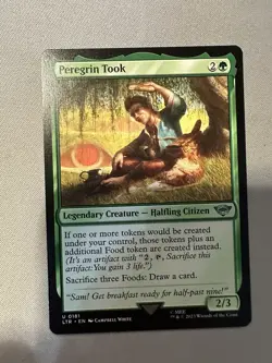 MTG - LOTR - Uncommon - Peregrin Took - Image 1
