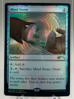 Mind Stone - Foil (Wizards Play Network 2021) NM, English MTG Unique & Misc Prom - Image 1