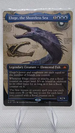 Eluge, the Shoreless Sea (Borderless) Bloomburrow Regular - Image 1