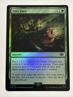 MTG Lord of the Rings Ent's Fury Foil 0164 NM - Image 1
