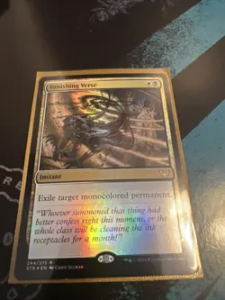 Foil VANISHING VERSE X1 STRIXHAVEN STX MTG MAGIC NM/M - Image 1