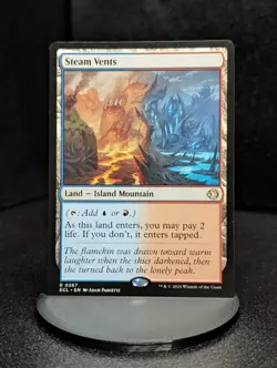 Steam Vents Lorwyn Eclipsed Regular NM MTG - Image 1