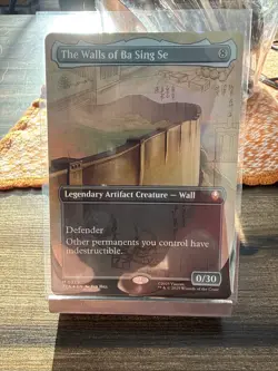 Magic: The Gathering Foil The Walls of Ba Sing Se Mythic Rare #0329 - Image 1